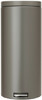 Brabantia Pedaalemmer 30 Liter Platinum