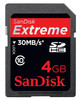 SanDisk SDHC 4 GB Extreme