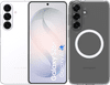 Samsung Galaxy S26 Plus 512GB Wit 5G + BlueBuilt Back Cover met Magneet Transparant