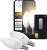 Philips Hue Candle Light White E14 Duo Pack