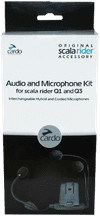 Cardo Scala Rider Audio Kit Q1 and Q3