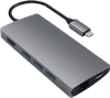 Satechi USB-C to USB-A, Ethernet, and HDMI Dock Space Gray