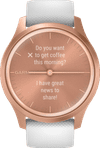 Garmin Vivomove Style - Rose Gold/White - 42mm