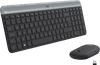 Logitech MK470 Slim Wireless Keyboard and Mouse Gray AZERTY