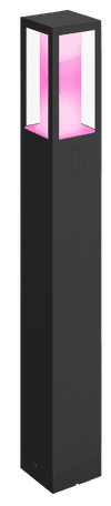 Philips Hue Impress Pedestal Lamp White and Color Black High