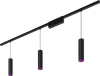 Philips Hue Perifo Rail Lighting Ceiling - 3 Pedant Lamps - White and Color - Black