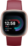Fitbit Versa 4 Rose Gold/Red