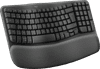 Logitech Wave Keys Wireless Ergonomic Keyboard AZERTY