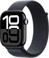 Apple Watch Series 10 46mm Zwart Sport Loop
