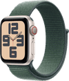 Apple Watch SE 2024 4G 40mm Starlight Sport Loop