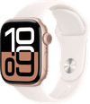 Apple Watch Series 10 42mm Rose Gold Sport Band S/M