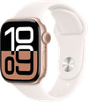 Apple Watch Series 10 4G 42mm Rose Gold Sport Band S/M