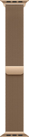 Apple Watch 44/45/46 mm MIlanees Bandje Goud