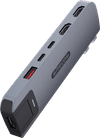Sitecom MacBook Pro Multiport Hub 6-en-2 Gris
