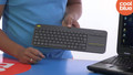 Youtube video of Logitech K400 Plus Wireless Touch Zwart QWERTY