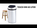 Youtube video of Brabantia Touch Bin 60 Liter Matt Black