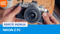 Youtube video of Nikon Z fc + Nikkor Z 28mm f/2.8