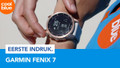Youtube video of Garmin Fenix 7X Solar Zwart 51mm