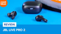 Youtube video of JBL Live Pro 2 Zwart