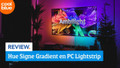 Youtube video of Philips Hue Gradient Lightstrip White and Color + Bridge - voor 32-34 inch PC's