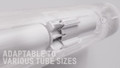 Youtube video of MotionBlinds Retrofit Rolgordijn motor