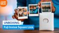 Youtube video of Fujifilm Instax Square Link White