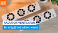 Youtube video of BlueBuilt Radiatorventilator Mono set