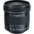 Canon EF-S 10-18 mm f/4.5-5.6 IS STM dessus