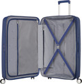 American Tourister Soundbox Expandable Spinner 77cm Midnight Navy inside