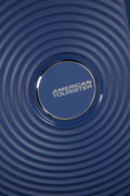 American Tourister Soundbox Expandable Spinner 77cm Midnight Navy logo