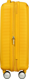 American Tourister Soundbox Expandable Spinner 55cm Golden Yellow null