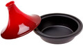 Le Creuset Tajine 31 cm Kersenrood onderkant