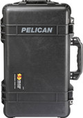 Trolley mit Schaumstoff Peli 1510  Protector Case Schwarz vorne