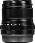 Fujifilm XF 50mm f/2.0 R WR Zwart linkerkant