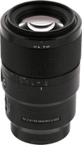 Sony FE 90mm f/2.8 Macro G OSS top