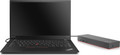 Lenovo ThinkPad Hybride Usb C en Usb A Docking Station product in gebruik