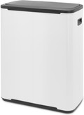 Brabantia Bo Touch Bin 2 x 30 Liter White achterkant