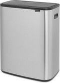 Brabantia Bo Touch Bin 2 x 30 Liter Rvs Fingerprint Proof + Vuilniszakken (120 stuks) null