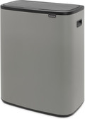 Brabantia Bo Touch Bin 2 x 30 Litres Mineral Concrete Grey null