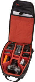 Case Logic Era Large Camera Backpack Gray inside
