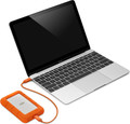LaCie Rugged USB-C 5TB product in use