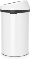 Brabantia Touch Bin 60 Liter White + Vuilniszakken (120 stuks) null