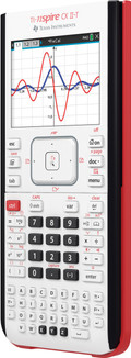 Texas Instruments TI-Nspire CX II-T côté gauche