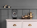 KEF P1 LSX Desk Pad Black per pair product in use