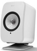 KEF P1 LSX Desk Pad Argent Par Deux avant