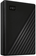 WD My Passport 4TB Black - Duo pack linkerkant