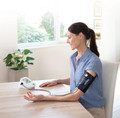 Omron X3 Comfort + AC Adapter product in gebruik