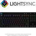 Logitech G PRO GX Blue Mechanisch Gaming Toetsenbord Azerty product in gebruik