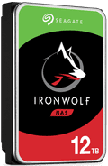 Seagate IronWolf 12TB linkerkant