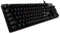 Logitech G512 Carbon Lightsync RGB Mechanical Gaming Keyboard AZERTY top